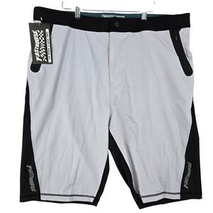 Fasthouse New 40 Crossline 2 Mountain Bike Shorts Mens Silver Black MTB Biking